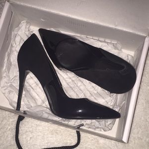 Aldo Stessy black suede heels